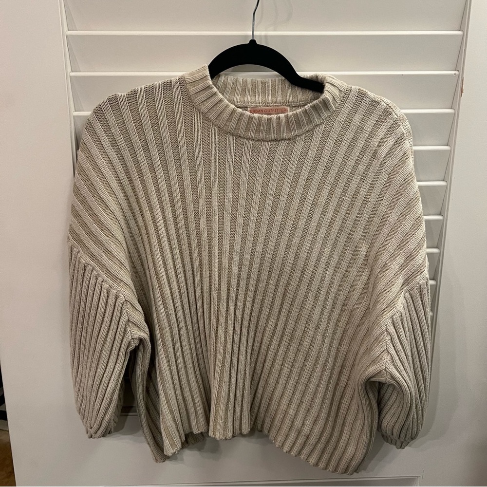 Urban outfitters cream sweater
